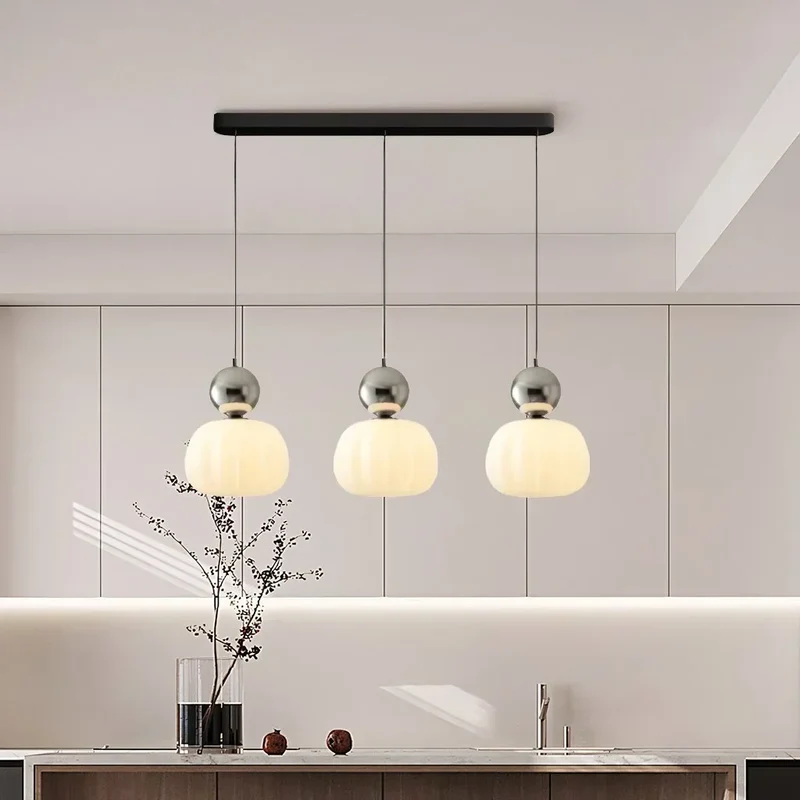 Scullon Hanglamp Metaal PMMA Beige Eettafel Woonkamer Design Verlichting Moderne Hanglamp Glaslook | Sansoti