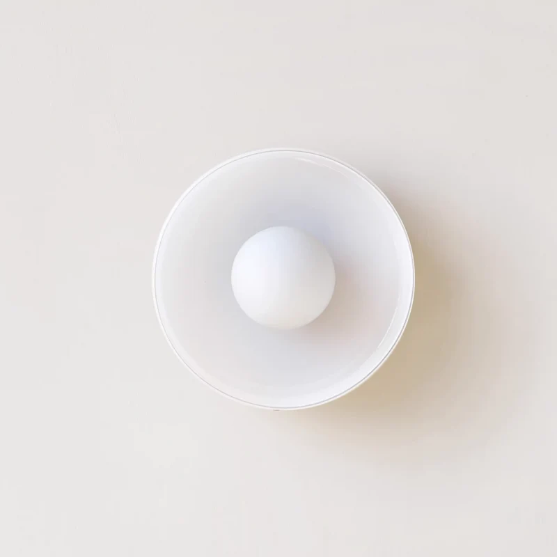 Mulon Plafondlamp en Wandlamp Glas G9 Amber Woonkamer Slaapkamer Design Verlichting Modern Rond | Sansoti