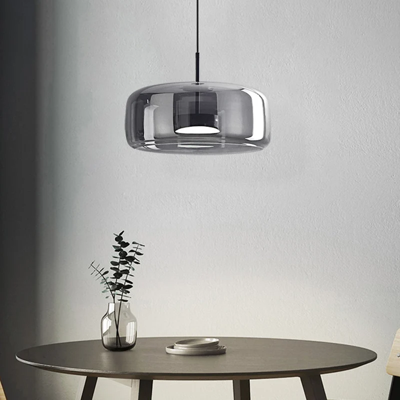 Liodell hanglamp glas messing verstelbaar eettafel woonkamer keuken modern design verlichting | Sansoti