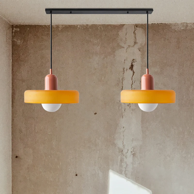 Luccon Dubbele Hanglamp Glas G9 35 cm Modern Eettafel Woonkamer Design Verlichting | Sansoti