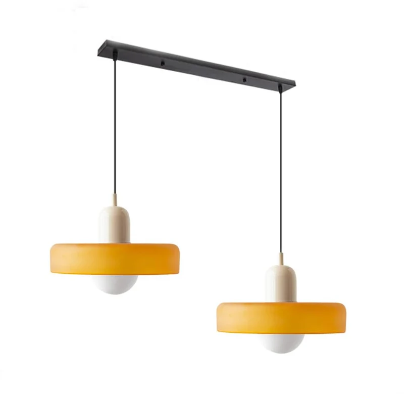 Luccon Dubbele Hanglamp Glas G9 35 cm Modern Eettafel Woonkamer Design Verlichting | Sansoti