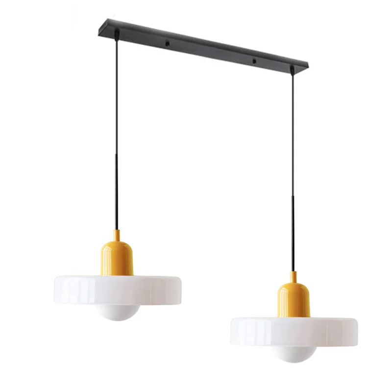 Luccon Dubbele Hanglamp Glas G9 35 cm Modern Eettafel Woonkamer Design Verlichting | Sansoti