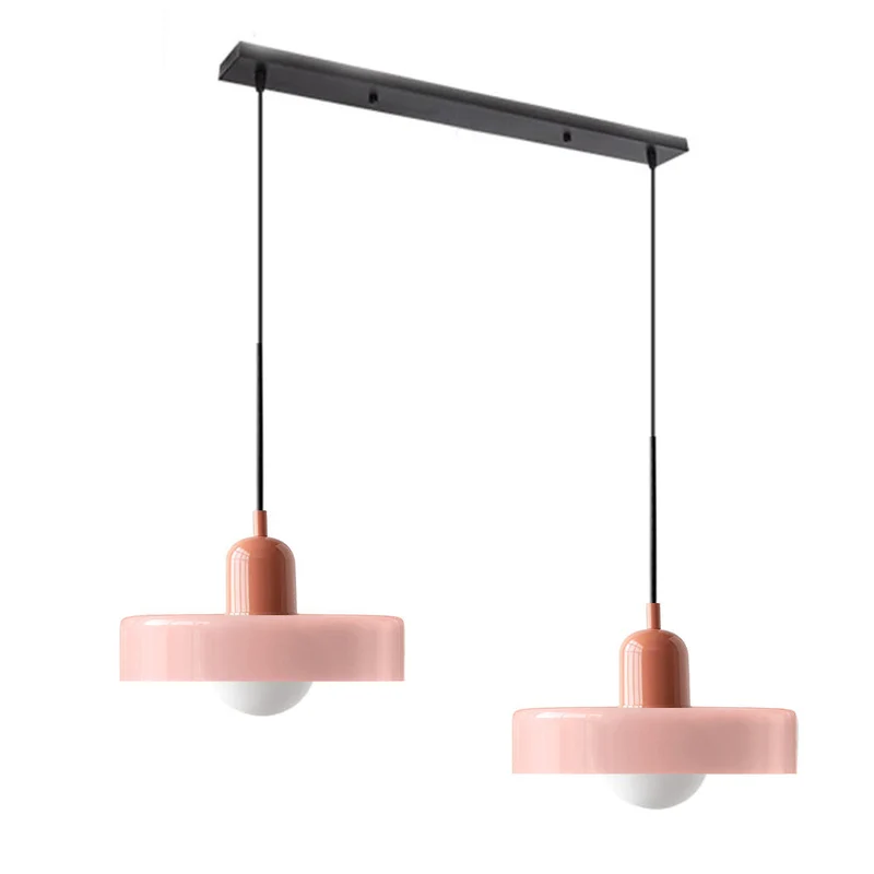 Luccon Dubbele Hanglamp Glas G9 35 cm Modern Eettafel Woonkamer Design Verlichting | Sansoti
