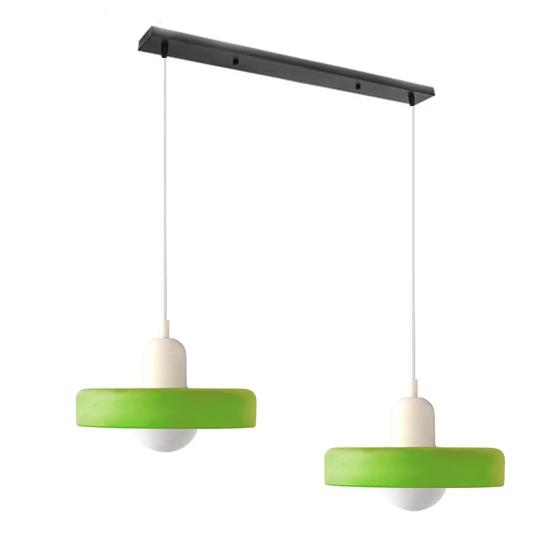Luccon Dubbele Hanglamp Glas G9 35 cm Modern Eettafel Woonkamer Design Verlichting | Sansoti
