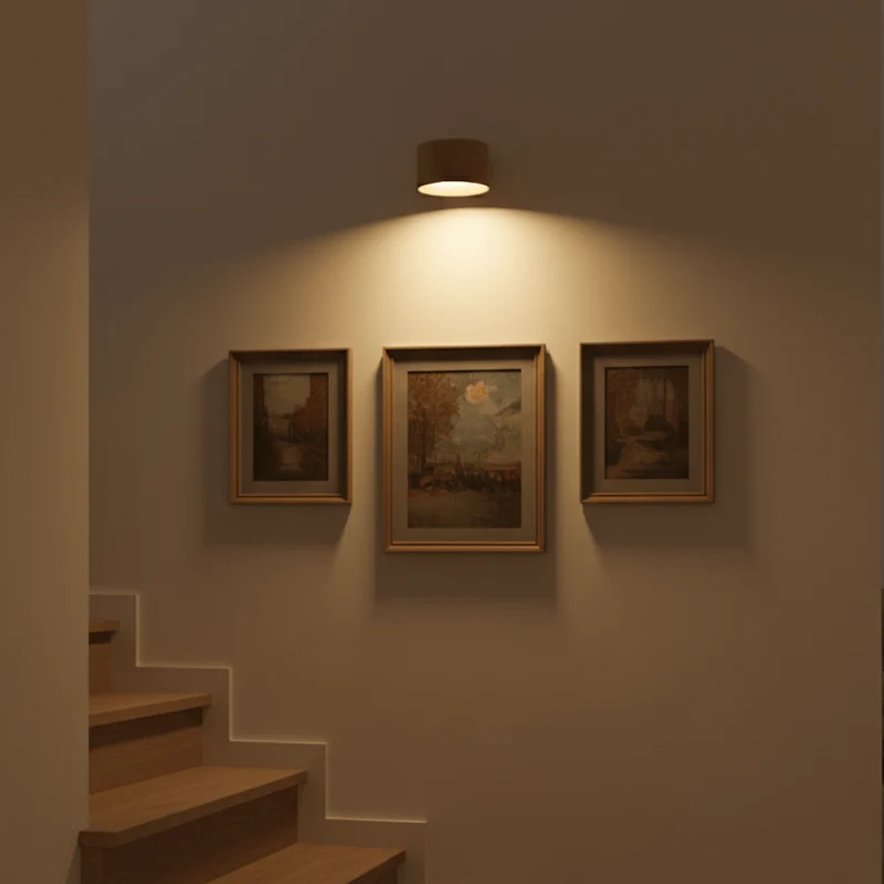 Draadloze Wandlamp met Afstandsbediening – Scandinavische LED Wandverlichting Zonder Kabel | Sansoti