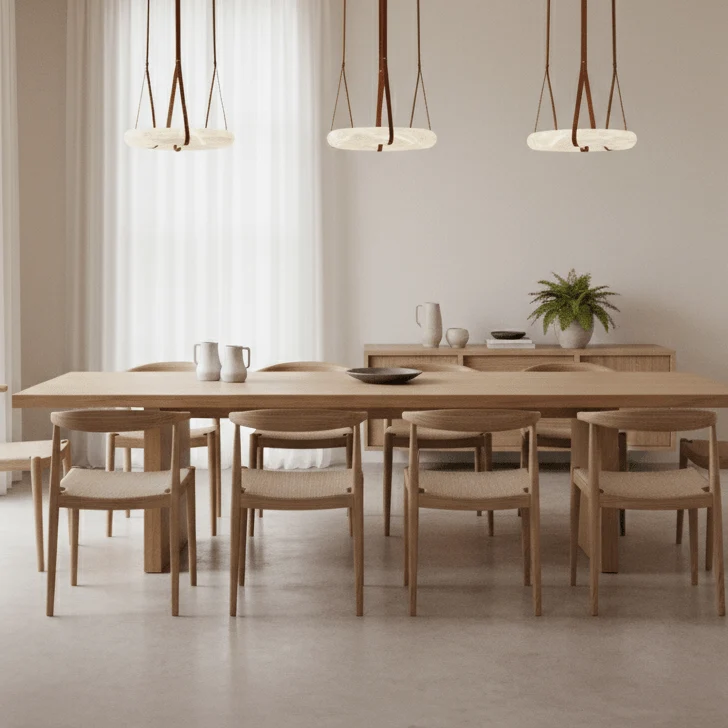 Hanglamp Alabaster Ring LED Donkerbruin Bruin Goud Woonkamer Eetkamer 3000K 4000K 6000K Ø30 Ø120cm Natuursteen Pendellamp | Sansoti