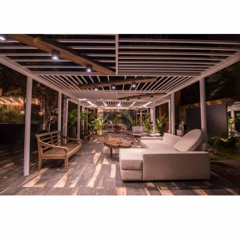 LED Außen-Deckenleuchte TAMI 12W 3000K IP54 Dunkelgrau