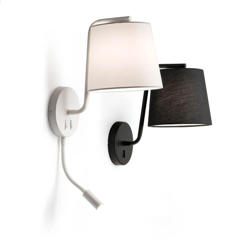 Wandlampe BERNI Schwarz