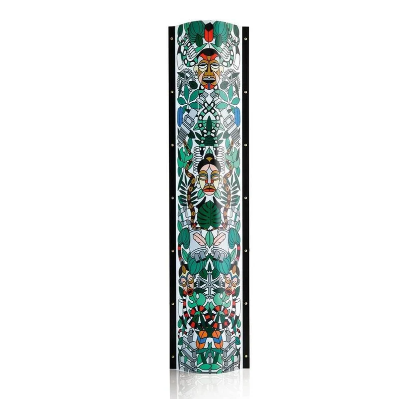 Slamp Stehleuchte Lafrique Extra Large Tube Schwarz