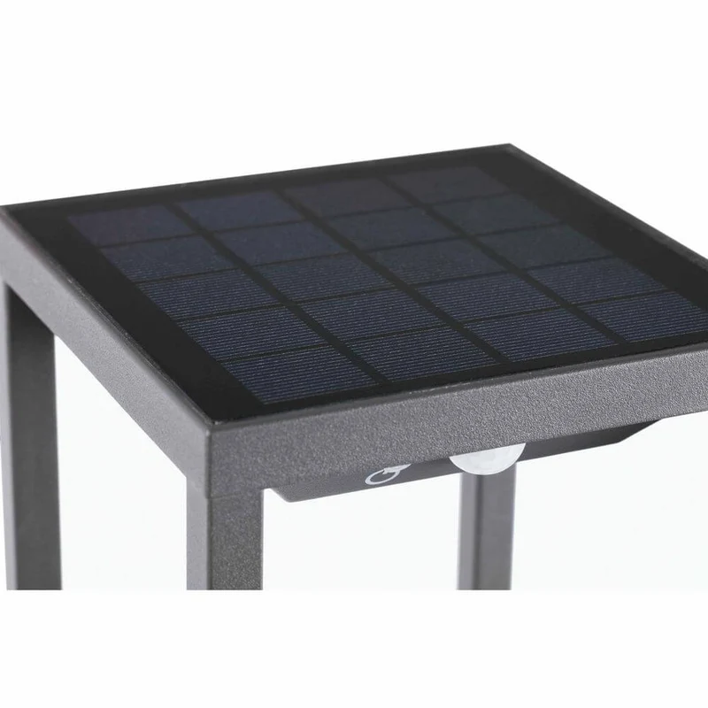 LED Solar Wegeleuchte SAURA mit Bewegungsmelder IP54 Dunkelgrau