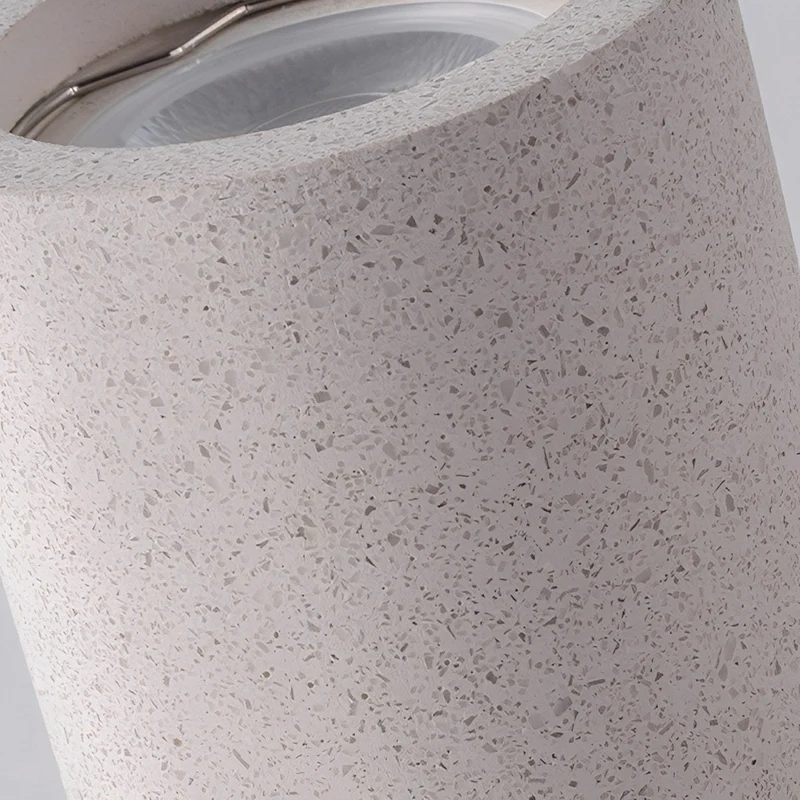 Opbouwspot Beton Grijs GU10 LED Plafondlamp Woonkamer Slaapkamer Keuken Industrieel Betonlook Plafondspot Opbouwlamp Minimalistische Verlichting | Sansoti