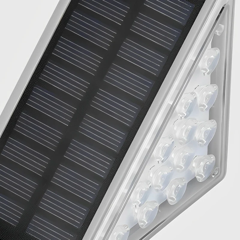 Trapverlichting Buiten Solar LED ABS IP65 Tuin Trap Warmwit 3000K Bewegingssensor Automatisch Oprit Stap Verlichting Sfeerlamp | Sansoti