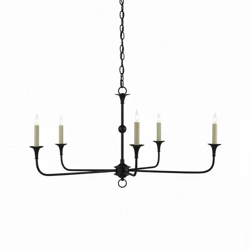 Kaarslamp Kroonluchter Messing Metaal Goud Zwart Wit Nikkel Woonkamer Eetkamer 5 6 Armen Hanglamp Vintage Kaarsenkroonluchter | Sansoti
