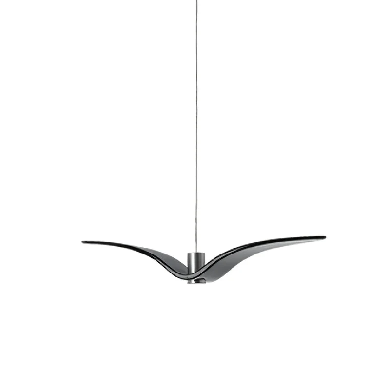 Hanglamp LED Vogeldesign Resin Aluminium Wit Zwart 3000K 4000K 6000K Woonkamer Pendellamp Minimalistisch Organisch Plafondlamp | Sansoti