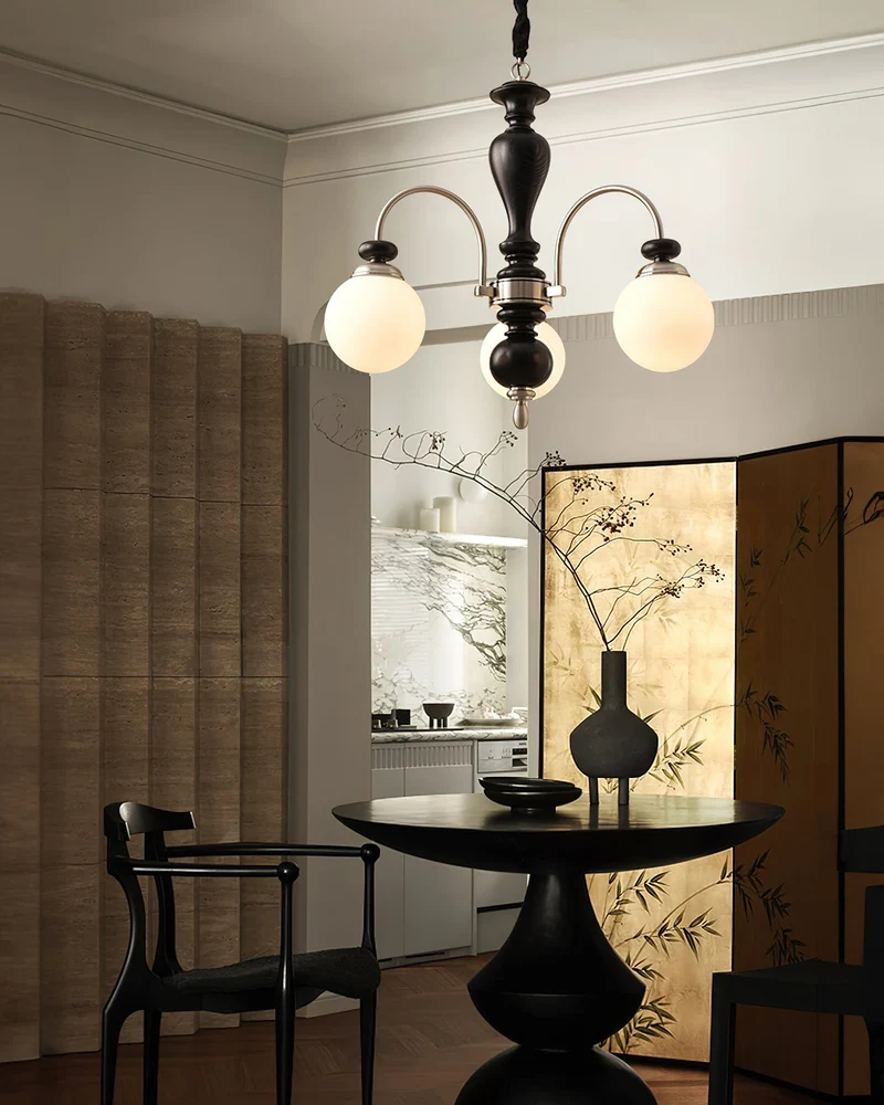 Hanglamp Industrieel 8 Armen Walnootkleur Goud Woonkamer Eetkamer Spinlamp Vintage Pendellamp Plafondlamp Verstelbaar | Sansoti