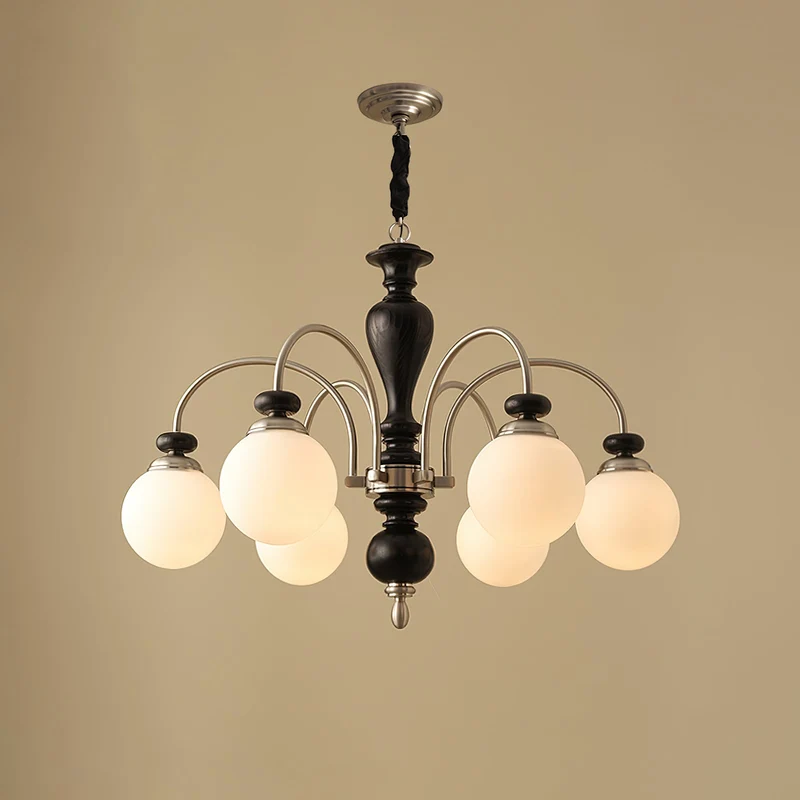 Hanglamp Industrieel 8 Armen Walnootkleur Goud Woonkamer Eetkamer Spinlamp Vintage Pendellamp Plafondlamp Verstelbaar | Sansoti