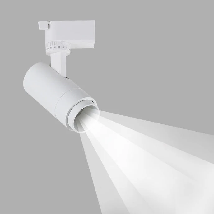 Railverlichting LED Aluminium Zwart Wit 3-5 Spots Woonkamer Keuken Hal Plafond Spotlamp Railspot Ingebouwde LED Dimbaar | Sansoti
