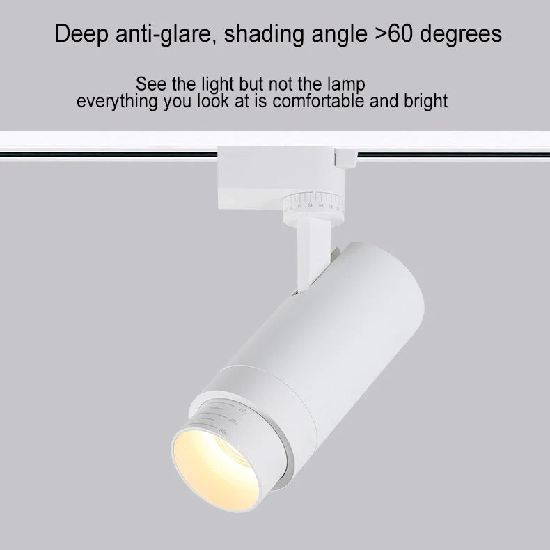Railverlichting LED Aluminium Zwart Wit 3-5 Spots Woonkamer Keuken Hal Plafond Spotlamp Railspot Ingebouwde LED Dimbaar | Sansoti