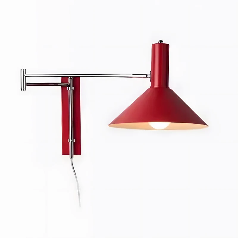 Wandlamp Zwenkbaar 360 Graden Metaal E27 Bedlamp Woonkamer Slaapkamer Modern | Sansoti