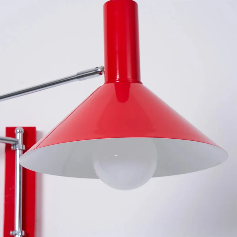 Wandlamp Zwenkbaar 360 Graden Metaal E27 Bedlamp Woonkamer Slaapkamer Modern | Sansoti