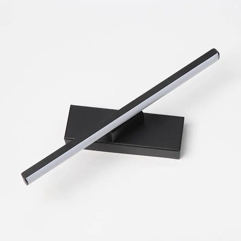 Wandlamp Plat Scandinavisch Acryl Zwart Wit 36cm LED Warm Wit Woonkamer Slaapkamer Modern | Sansoti