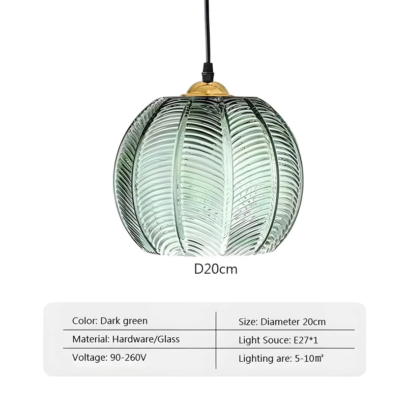 Hanglamp Glas Retro Ribbel Design E27 Plafondlamp Woonkamer | Sansoti