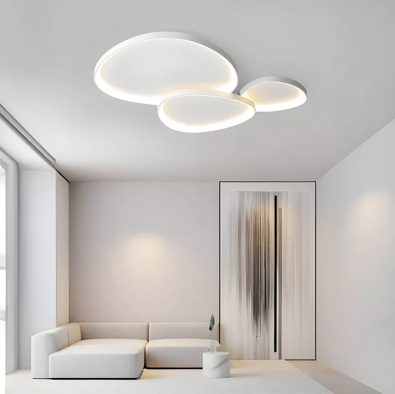 Plafondlamp LED Modern Organisch Design Dimbaar Woonkamer Lamp | Sansoti
