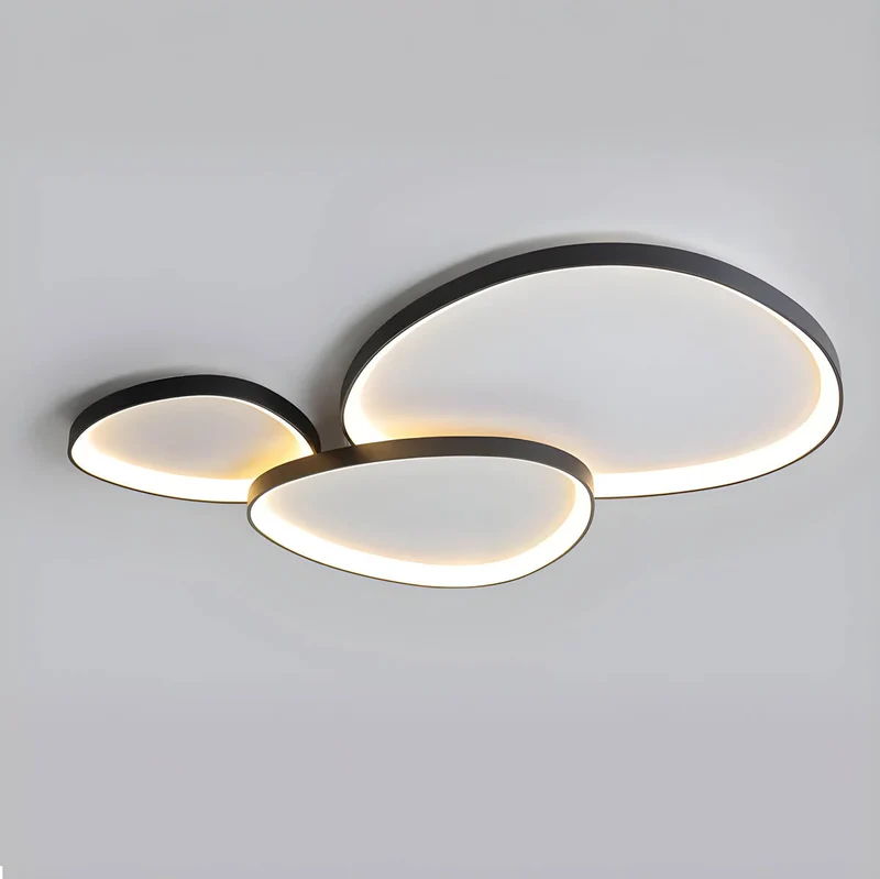 Plafondlamp LED Modern Organisch Design Dimbaar Woonkamer Lamp | Sansoti