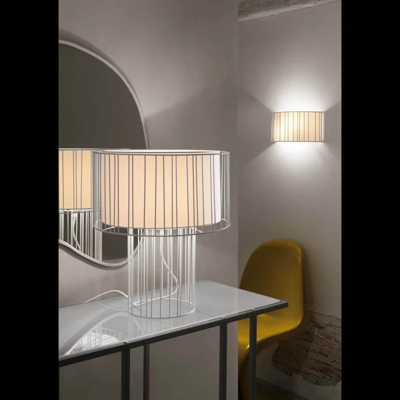 Tischlampe LINDA Weiß