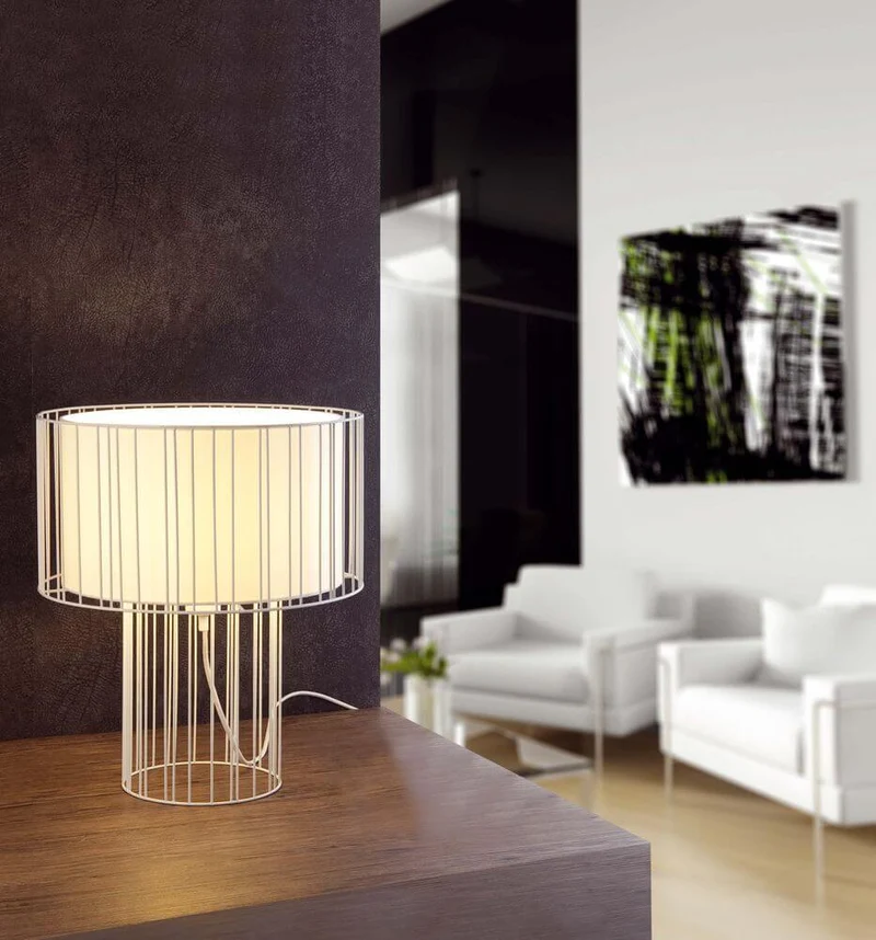Tischlampe LINDA Weiß