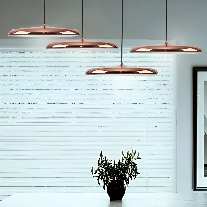Hanglamp Schotel Design LED 4000K Nordic Modern Ø25 Ø40 | Sansoti
