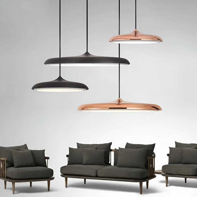 Hanglamp Schotel Design LED 4000K Nordic Modern Ø25 Ø40 | Sansoti