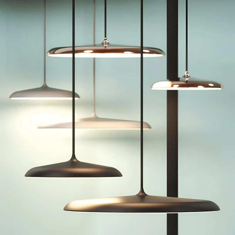Hanglamp Schotel Design LED 4000K Nordic Modern Ø25 Ø40 | Sansoti