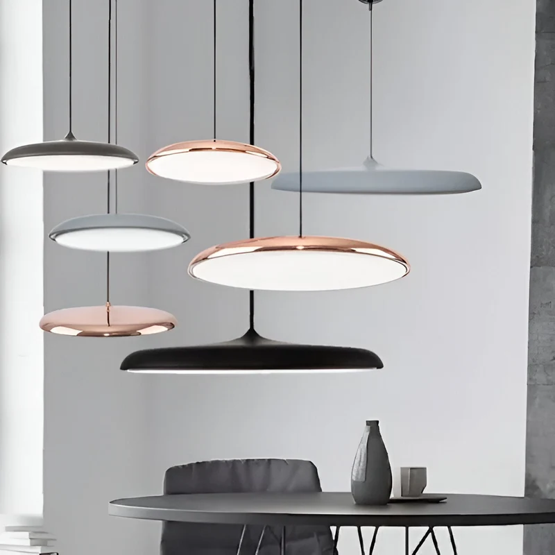 Hanglamp Schotel Design LED 4000K Nordic Modern Ø25 Ø40 | Sansoti