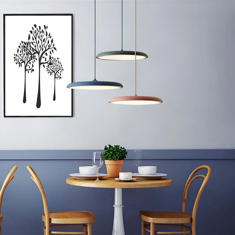 Hanglamp Schotel Design LED 4000K Nordic Modern Ø25 Ø40 | Sansoti