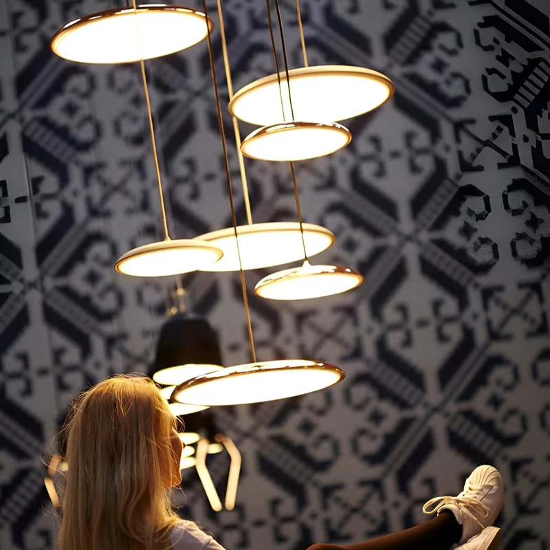 Hanglamp Schotel Design LED 4000K Nordic Modern Ø25 Ø40 | Sansoti