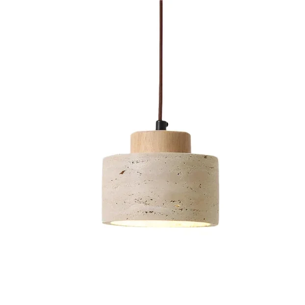 Wandlamp Marmer Alabaster Rond LED 3000K Travertin Nordic Design | Sansoti