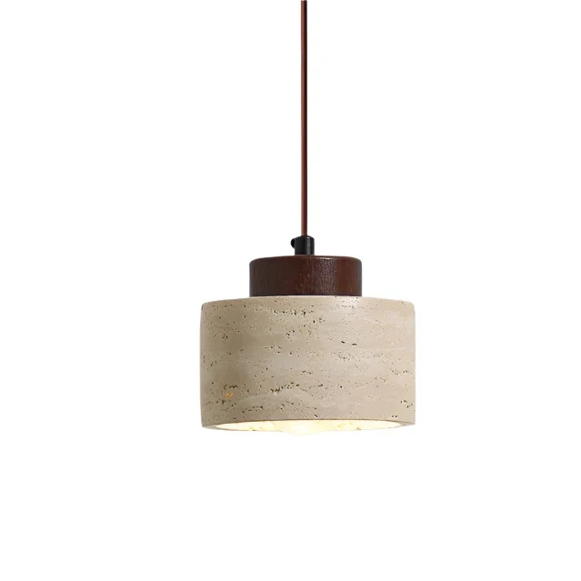 Wandlamp Marmer Alabaster Rond LED 3000K Travertin Nordic Design | Sansoti
