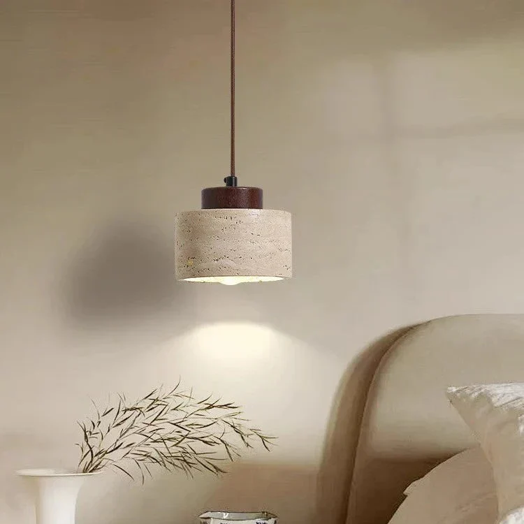 Wandlamp Marmer Alabaster Rond LED 3000K Travertin Nordic Design | Sansoti