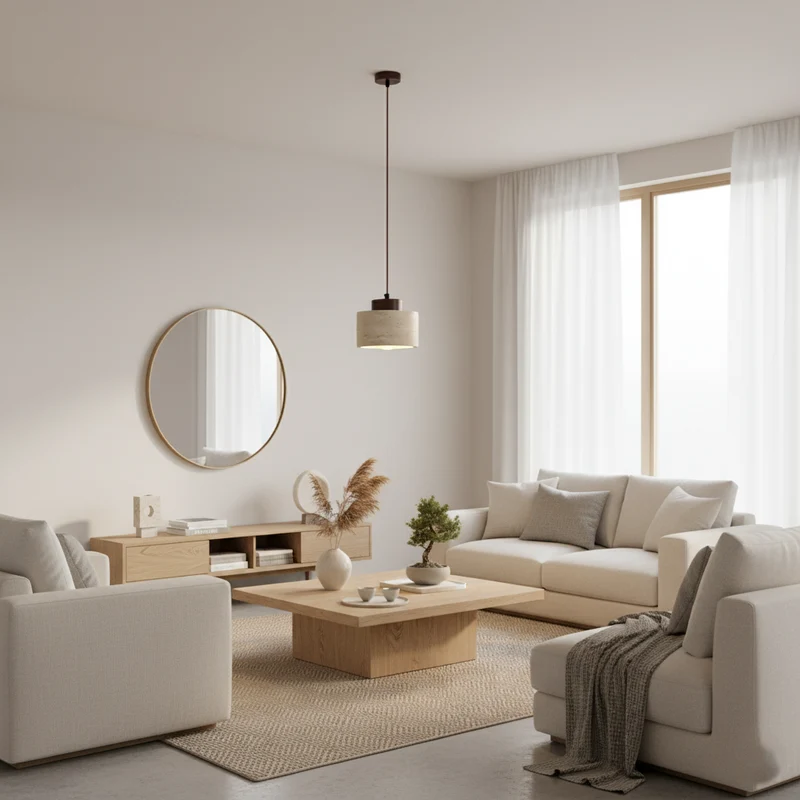 Wandlamp Marmer Alabaster Rond LED 3000K Travertin Nordic Design | Sansoti