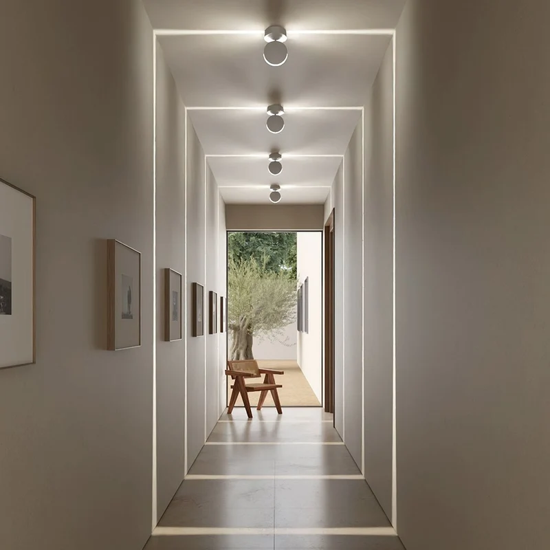 Wandlamp LED 360° Draaibaar Aluminium Warm Licht Design Wandverlichting | Sansoti