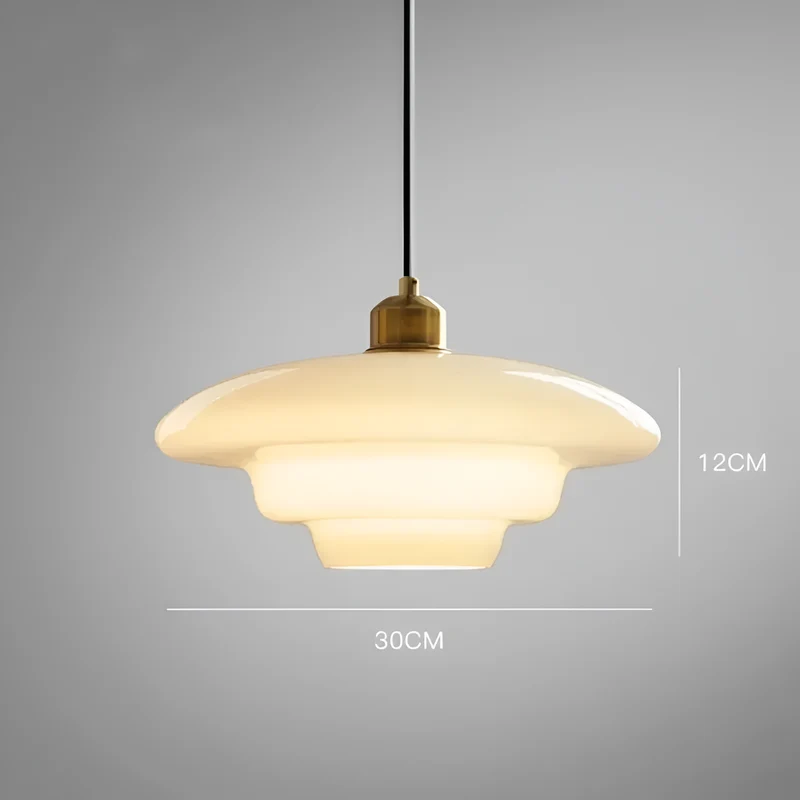Plafondlamp Art Deco Messing Glas D30 D28 D32 Goud Vintage Design | Sansoti