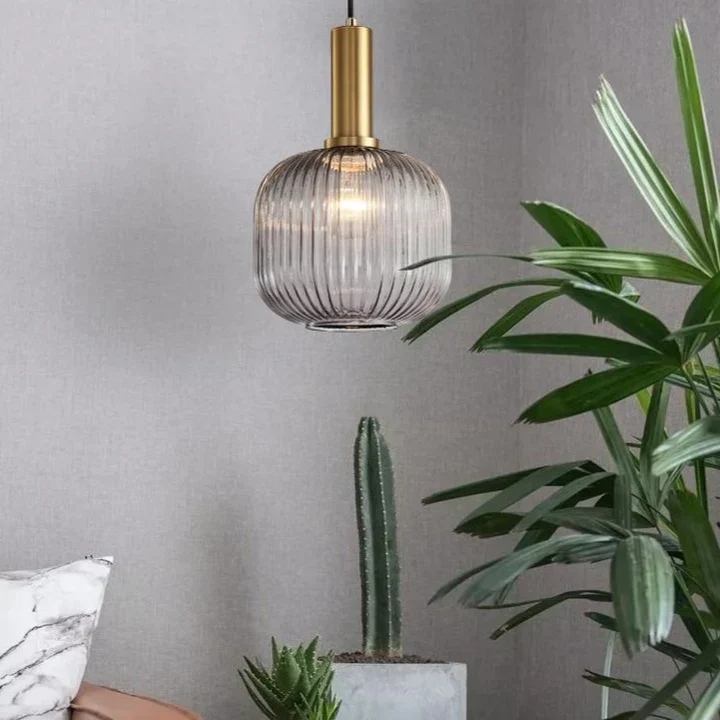 Hanglamp Gekleurd Glas Retro Nordisch E27 Wit Groen Roze Ø13 Ø30 Eetkamer | Sansoti