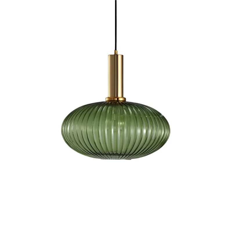 Hanglamp Gekleurd Glas Retro Nordisch E27 Wit Groen Roze Ø13 Ø30 Eetkamer | Sansoti