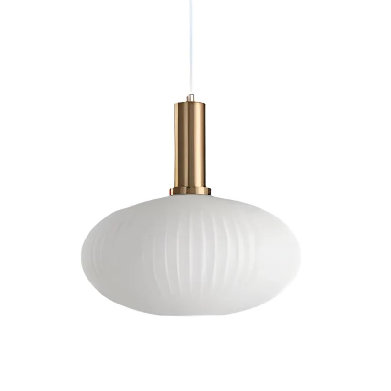 Hanglamp Gekleurd Glas Retro Nordisch E27 Wit Groen Roze Ø13 Ø30 Eetkamer | Sansoti