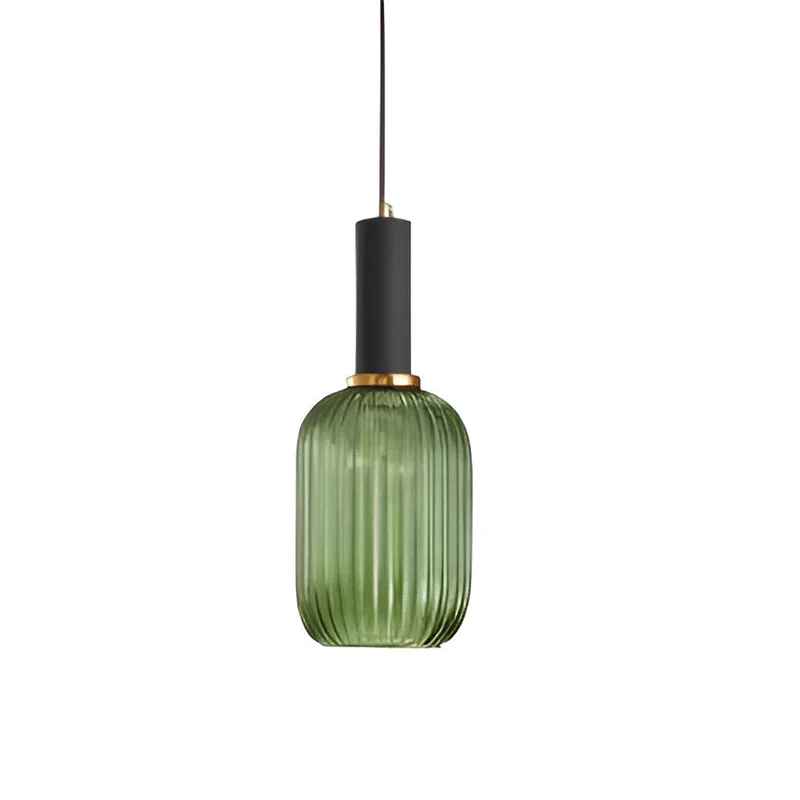 Hanglamp Gekleurd Glas Retro Nordisch E27 Wit Groen Roze Ø13 Ø30 Eetkamer | Sansoti