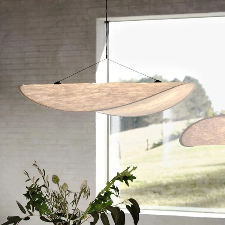 Hanglamp Japandi Handgeweven Zijde Wit Ø40 Ø60 Ø80 Slaapkamer Eetkamer | Sansoti