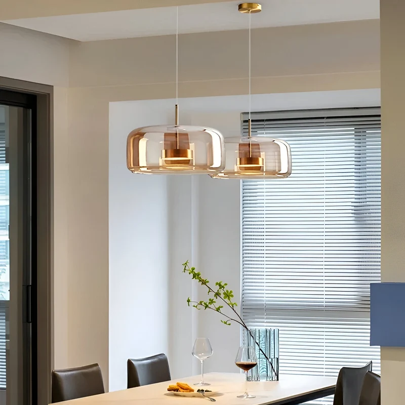 Hanglamp Rookglas Retro Trio Handgeblazen Dimbaar Verstelbaar Zwart | Sansoti