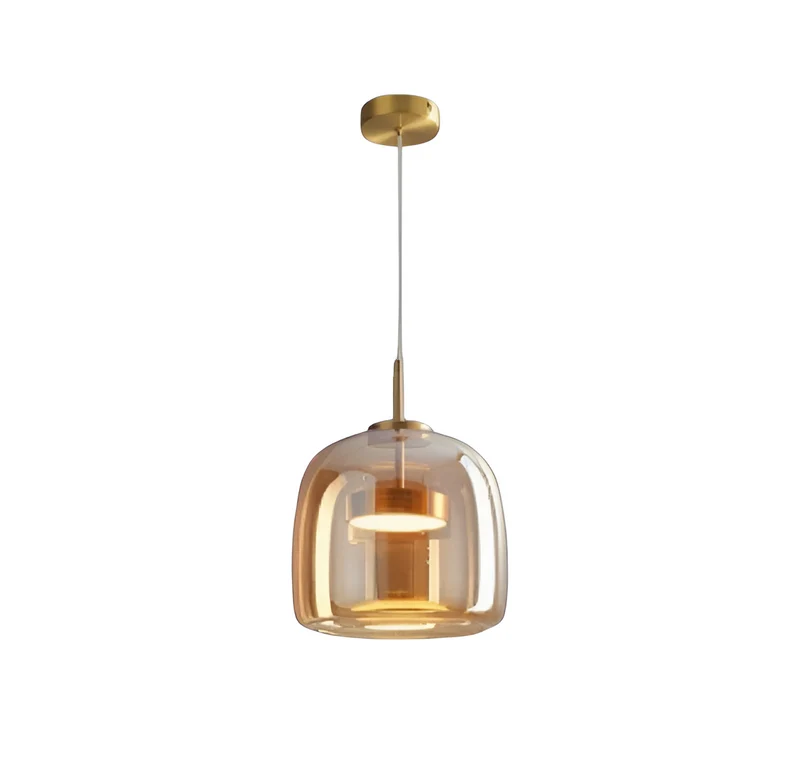 Hanglamp Rookglas Retro Trio Handgeblazen Dimbaar Verstelbaar Zwart | Sansoti