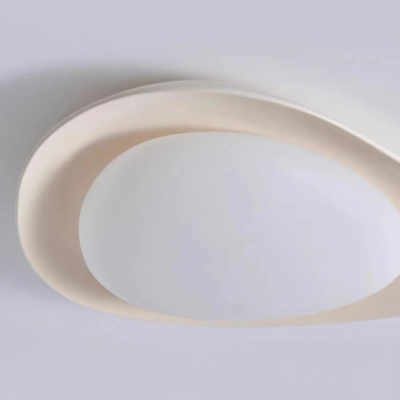 LED Plafondlamp Bladvorm Resin Groen Woonkamer Slaapkamer Eetkamer Organische Plafondlamp Scandinavisch Interieur | Sansoti